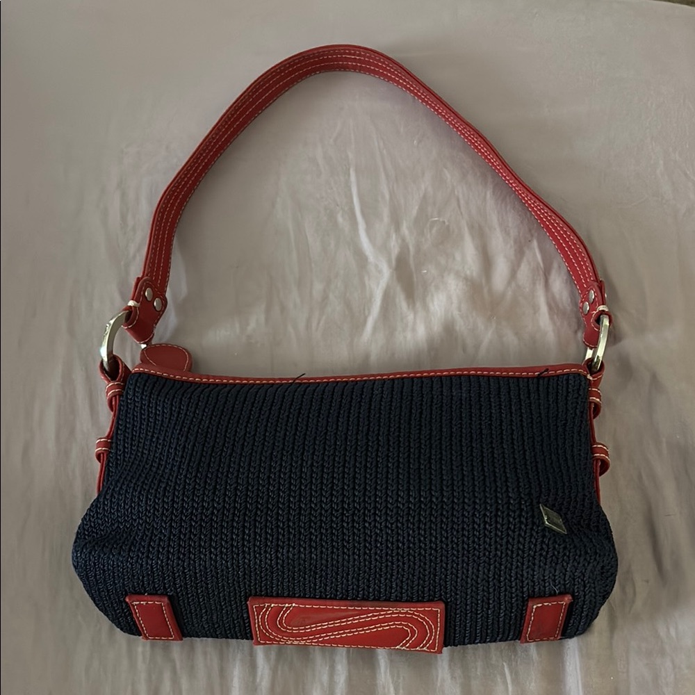 The Sak Red and Black Shoulder Bag